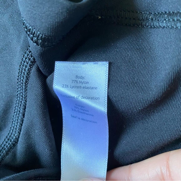 Ivivva Lululemon Girls Black Rhythmic Shorts Size 12 - Picture 4 of 6